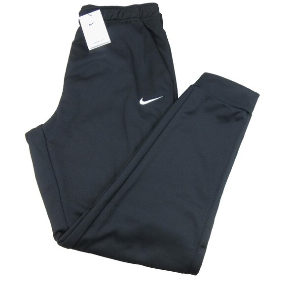 Nike Therma-FIT Training Black Jogger Pants Mens Size Large TALL NEW - Picture 1 of 15